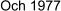 Och 1977