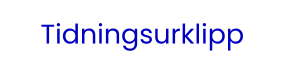 Tidningsurklipp