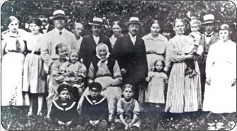 Midsommar i Amnada 1920
