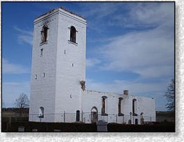 Kyrkan efter branden 2007