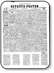 �stg�ta-Posten fr�n 1895
